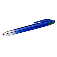 Pix retractabil, 4 culori, 1,0mm, varf mediu, Smooth Drop Bic