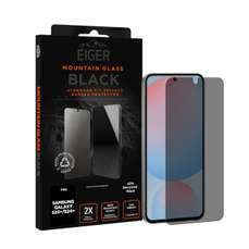 Folie sticla privacy Mountain Glass GRS Samsung Galaxy S25 Plus / S24 Plus, Black, Eiger