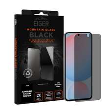 Folie sticla privacy Mountain Glass GRS Samsung Galaxy S25 / S24, Black, Eiger