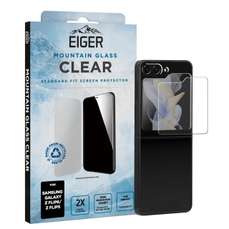 Folie sticla Mountain Glass GRS Samsung Galaxy Z Flip7 FE/ Z Flip6 / Z Flip5, Clear, Eiger
