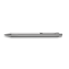 Pix retractabil, negru, corp argintiu, varf 0,7mm, Econ 240 Lamy - 1623494