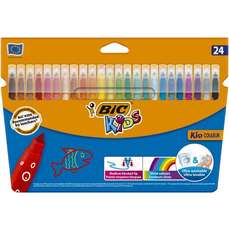 Carioca 24 culori/set, ultralavabile, Kid Couleur, BC841800 BIC