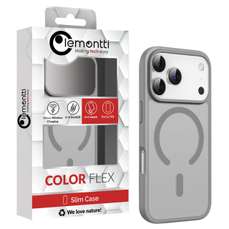 Husa de protectie pentru iPhone 17 Pro Max, gri, EliteGuard Magsafe, Lemontti