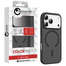 Husa de protectie pentru iPhone 17 Pro, negru, EliteGuard Magsafe, Lemontti
