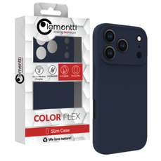 Husa de protectie pentru iPhone 17 Pro, bleumarin, Silicon Soft Slim Magsafe, Lemontti