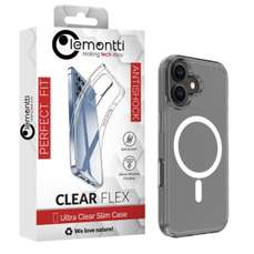 Husa de protectie pentru iPhone 17, transparent, Clear Shield Magsafe, Lemontti