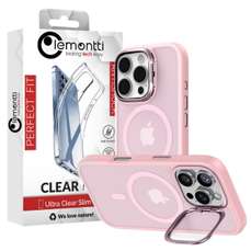 Husa de protectie pentru iPhone 16 Pro Max, roz, Hybrid MagSafe Lemontti