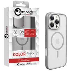 Husa de protectie pentru iPhone 16 Pro Max, gri, EliteGuard Magsafe Lemontti