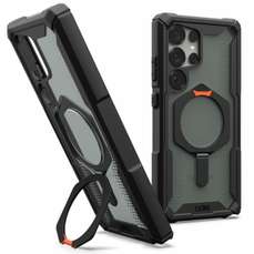 Husa de protectie pentru Samsung Galaxy S25 Ultra, Black / Orange, Plasma XTE Magnetic , UAG