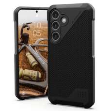 Husa de protectie pentru Samsung Galaxy S24, Kevlar Black, Metropolis LT Magsafe, UAG