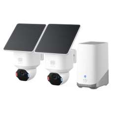 Kit supraveghere video eufy Security SoloCam E42 cu 2camere video si HomeBase S380, eufy