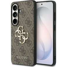 Husa de protectie pentru Samsung Galaxy S26, maro, 4G Big Metal Logo Guess