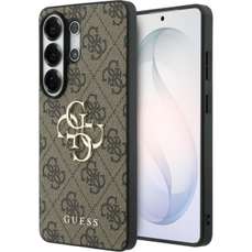 Husa de protectie pentru Samsung Galaxy S26 Ultra, maro, 4G Big Metal Logo Guess