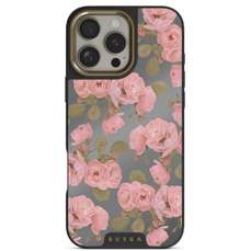 Husa de protectie pentru iPhone 16 Pro Max, Elite Mirror Magsafe Gold Desert Rose, Burga