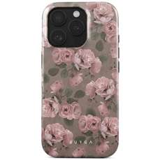 Husa de protectie pentru iPhone 16 Pro Max, Dual Layer Vintage Glamour, Burga