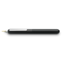 Stilou corp metal, 74 matt black, penita din aur 14 K, varf M, Dialog 3 Lamy 1623312
