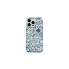 Husa de protectie pentru iPhone 14 Pro Max, Dual Layer Tropical Oasis, Burga