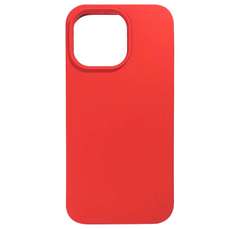 Husa de protectie pentru iPhone 14 Pro Max, rosu, Liquid Silicon MagCharge, Lemontti
