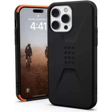 Husa de protectie pentru iPhone 14 Pro Max, Civilian Series Black, military drop tested, UAG
