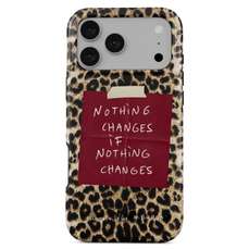 Husa de protectie pentru iPhone 17 Pro Max, Dual Layer Magsafe Nothing Changes, Burga