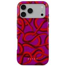 Husa de protectie pentru iPhone 17 Pro Max, Dual Layer Magsafe Watch Out, Burga