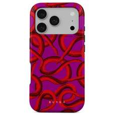 Husa de protectie pentru iPhone 17 Pro, Dual Layer Magsafe Watch Out, Burga