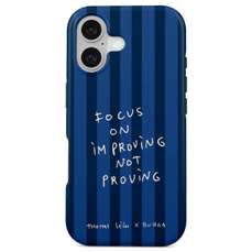 Husa de protectie pentru iPhone 17, Dual Layer Magsafe Focus On, Burga