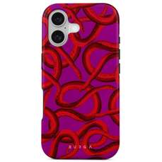 Husa de protectie pentru iPhone 17, Dual Layer Magsafe Watch Out, Burga