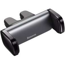 Suport auto, prindere in grila de ventilatie, rotire 360 grade, negru, Steel Cannon Baseus