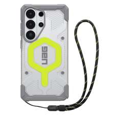 Husa de protectie pentru Samsung Galaxy S26 Ultra, Active Neon Lanyard, Pathfinder Clear Magnetic UAG