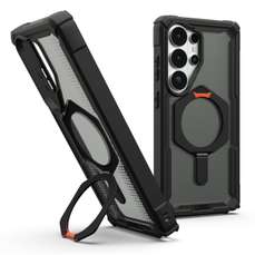 Husa de protectie pentru Samsung Galaxy S26 Ultra, Black / Orange, Plasma XTE Magnetic UAG