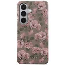 Husa de protectie pentru Samsung Galaxy S26 Plus, Dual Layer Magnetic Vintage Glamour, Burga