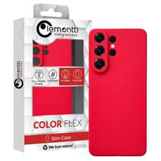 Husa de protectie pentru Samsung Galaxy S26 Ultra, rosu, Silicon Soft Slim, Lemontti