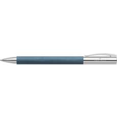 Pix retractabil, negru, corp albastru Precoius Resin Ambition Faber Castell-FC147145