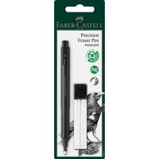 Guma cauciuc sintetic, tip creion, Precizion +rezerve Faber Castell - FC185610