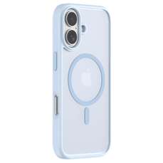Husa de protectie pentru iPhone 17, Pino Series Magnetic Shockproof, albastru, Devia