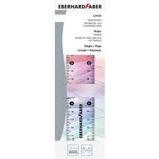 Rigla plastic color, 15cm, flexibila, Rainbow Eberhard Faber