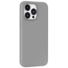 Husa de protectie pentru iPhone 15 Pro, Silicon Nature Series, gri, Devia