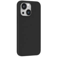 Husa de protectie pentru iPhone 15 Plus, Silicon Nature Series, negru, Devia