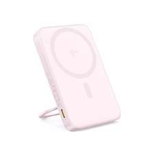 Baterie externa, 5000mAh, 20W, cablu USB-C 30cm inclus, roz, PicoGo Qi2 Magnetic Baseus