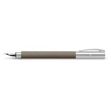 Stilou negru, varf M, Black Sand OpArt Ambition Faber Castell