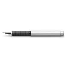 Stilou metal mat, varf M, Basic Faber Castell