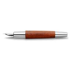 Stilou E-Motion Pearwood, maro deschis, varf M, Faber Castell-FC148200SD