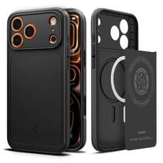 Husa de protectie pentru iPhone 17 Pro Max, Thin Fit MagSafe, black, Spigen