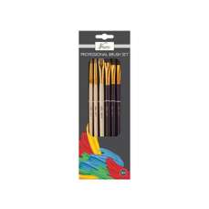 Pensule profesionale, 10buc/set, Nassau Fine Art