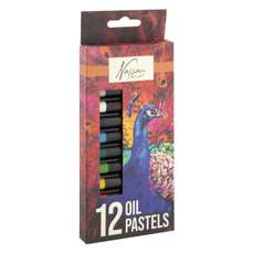 Culori pastel ulei, 12buc/set, AR0406/GE, Nassau Fine Art