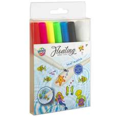 Marker pe baza de apa 6 culori/set, varf 1,0 mm, Grafix
