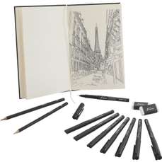Set desen si schite, 12 piese/set, Urban, Nassau AR0970/GE