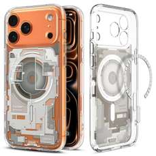 Husa de protectie pentru iPhone 17 Pro, Ultra Hybrid MagSafe, Zero one Natural Titanium, Spigen