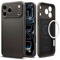Husa de protectie pentru iPhone 17 Pro, Thin Fit MagSafe, Gunmetal, Spigen